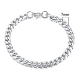 Cuban Chain Bracelet (Stainless Steel)